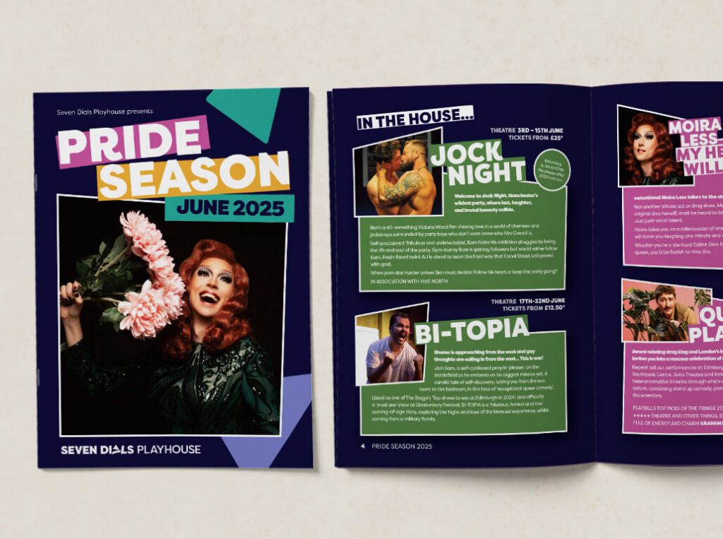 Seven Dials Playhouse presents Pride Season June 2025 with drag queen performer